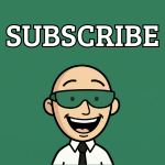 Groen abonneer-klik-asset voor in video's